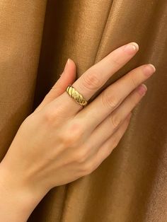 "ABOUT PRODUCT This 14K Gold Ring is beautifully designed and hand crafted with our associates to make this a special gift for your loved ones. Knowing the value of our customers, We prepare each piece with extra care and attention. ITEM DETAILS Material: 14K Gold Approx: 2.6 gram Available colors: Gold, Rose Gold, White Gold Available Sizes: 4 US to 11 US ✪ 14k Gold ( Certification will be included with your order ) ✪Available 14K White, Yellow, Rose Gold (also in 10, 18K) 🛠 Yazal Jewelery's p Recycled Gold Open Ring Stackable Rings As Gift, Recycled Gold Stackable Open Rings As Gift, Rose Gold Open Dome Ring Gift, Fine Jewelry Wide Band Ring As Gift, Wide Band Open Ring As A Gift, Minimalist Rose Gold Dome Ring Gift, Modern 14k Gold Rings For Gifts, Minimalist Open Band Dome Ring For Gift, Minimalist Open Band Dome Ring As Gift