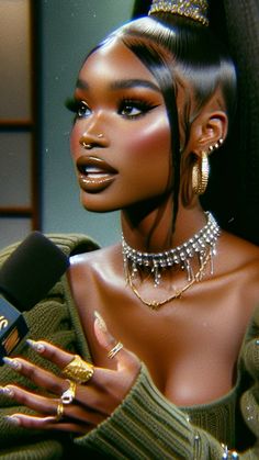 #model #posture #aesthetics #beauty #photoshoot #image Black Model Aesthetic, Hood Princess, Artist Mood Board, Model Posture, Baddie Art, Melanin Aesthetic, Baddie Cartoon, Black Love Artwork