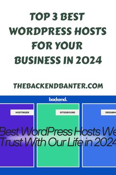 the top 3 best wordpress hotspots for your business in 2021 - the backendanter com