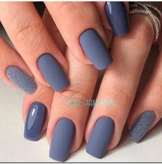 Stars Nails, Grey Nail, December Nails, Winter Nails Acrylic, Nail Colors Winter, Nagel Tips, Best Nail Art Designs, Dipped Nails