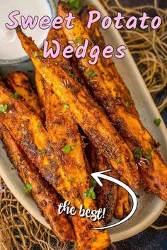 the best sweet potato wedges