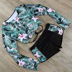 Swimsuit Long Sleeve, Summer Bathing Suits, Long Sleeve Swimwear, Trendy Swimsuits, Women Bathing, Cute Bathing Suits, Summer Swim Suits