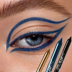 7 Colors Waterproof 2 In 1 Eyeliner Lipliner Pencil Blue White Black Eyeliner Gel Pen Easy Wear Lasting Eyes Makeup Cosmetic Production date: latest Origin: Mainland China Type: Eyeliner Formulation: Pencil Certificate Number: eyeliner... Green Cosmetics, Eyeliner Gel, Eyeliner Pen, Black Eyeliner, Gel Eyeliner