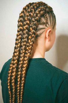 Feminine Goddess Braids Hairstyles To Add Some Ethnic Vibes To Your Style ★ Braided Mohawk Hairstyles, Two Braid Hairstyles, Natural Braided Hairstyles, Feed In Braids Hairstyles, Goddess Braids Hairstyles, African Hair Braiding Styles, Braided Cornrow Hairstyles, Quick Braided Hairstyles, Cool Braid Hairstyles