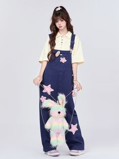 ❤︎Retro Star Patch Denim Overalls❤︎

Please allow 2-3 weeks for product shipping. Anime Overalls Outfit, Star Overalls, Handmade Overalls, Cool Overalls, Pastel Ootd, Crepe Suzette, Denim Aesthetic, Pinafore Pattern, Denim Suspenders