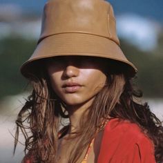 Up Your Street Style Game With Our Vegan Leather Bucket. Effortless, Sun-Safe, And Faux In All The Best Ways. Pu Vegan Leather Bucket Hat In Tan. Featuring Small Side Pocket. Brim Measures 7.5 Cm / 2.95". This Hat Is Accredited With A Upf Rating 50+ (Australian Tested). Size S/M (56cm) Size M/L (58cm) Brand New With Tags Trendy Brown Bucket Hat For Spring, Trendy Fall Bucket Hat, Vintage Beige Bucket Hat, Leather Bucket Hat, Straw Boater Hat, Straw Boater, Wool Fedora Hat, Rancher Hat, Lack Of Color