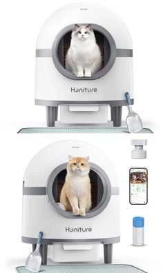 Smart Litter Box PL01 Effortlessly Monitors Your Cat’s Health and Safety in Sleek Design Self Cleaning Litter Box, Cat S, Cat Health, Cat Litter Box