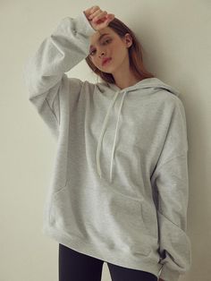 Composition : 100% cottonColor : WHITE GREY_FREE,GREY_FREE,BLACK_FREECountry of Origin : Republic of Korea Basic Solid Color Relaxed Fit Hoodie, Oversized Solid Color Plain Hoodie, Gray Comfortable Hoodie, Basic Hooded Sweatshirt With Relaxed Fit, Oversized Plain Hoodie Sweatshirt, Casual Solid Color Hoodie For Loungewear, Oversized Basic Hoodie With Kangaroo Pocket, Heather Grey Hoodie With Relaxed Fit For Loungewear, Cozy Heather Grey Cotton Hoodie