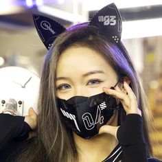 Game Cyber Punk Cosplay Masks Cat Ears Hairhoop Suit Personalized Helmet Halloween Carnival Face Helmet For Women, Cyberpunk Cosplay, Cosplay Masks, Music Festival Accessories, Cosplay Helmet, Festival Costumes, Music Fest, Festival Accessories, Carnival Masks