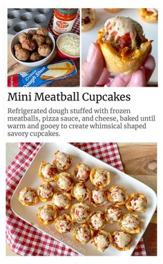 mini meatball cupcakes recipe with instructions