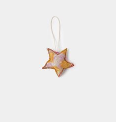 Recycled Fabric Ornament Star