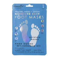 danielle creations® shea butter & macadamia oil foot mask | Five Below Apple Tea, Foot Mask, Macadamia Oil, Macadamia, Tea Tree, Green Tea, Shea Butter, Butter, Moisturizer