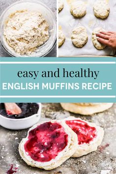 easy and healthy english muffins recipe