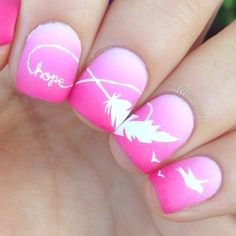 Feather Nail Designs, Feather Nail, Feather Nail Art, Feather Nails, Infinity Nails, Infinity Sign, Pretty Nail Designs