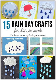 rain day crafts for kids to make