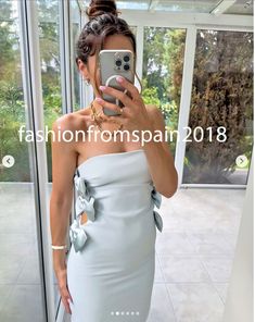 #ad Top Seller for ZARA NEW WOMAN FITTED OFF-SHOULDER MIDI DRESS WITH SATIN BOWS SEA GREEN 4772/211, Fashion Dresses Zara Bow Dress, Fitted Midi Dress, Zara New, Bow Dress, Top Seller, Sea Green, Dress With Bow, Zara Dresses, New Woman