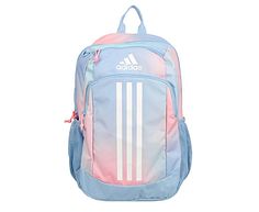 adidas Young BTS Creator 2 Boys’/Girls' BackPack Be ready to flip your activity whenever with the adidas Young BTS Creator 2 BackPack. Organization is handled by the roomy main compartment and three zip pockets, including a small one just right for keys or sunglasses. Wipeable material means no worries about spills with side water bottle pockets for easy access. Synthetic material Padded shoulder straps Laptop sleeve Water bottle pockets Top carry handle Sporty Adidas Backpack, Adidas Sports Backpack With Logo, Adidas Sports Bag In Pink, Sporty Adidas Logo Bags For Back To School, Blue Sporty Adidas Bag, Sporty Blue Adidas Bag, Sporty School Backpack With Adidas Logo, Adidas Blue Backpack, Sporty Adidas Logo School Backpack