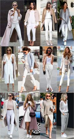 Stile Casual Chic, Casual Work Outfits, 가을 패션, Fall Fashion Outfits, Winter Outfits Women, White Outfits, Winter Fashion Outfits, Winter Looks