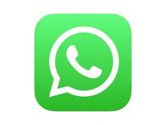 whatsapp logo with the phone icon in the background