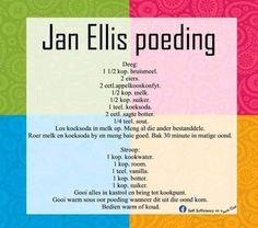 an advertisement for jar ellis poding on the side of a colorful wallpapered background