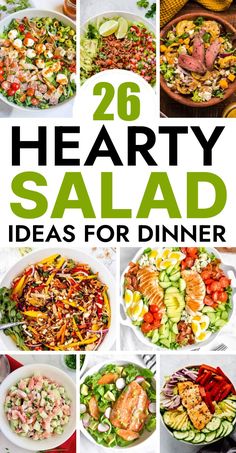 20 hearty salad ideas for dinner