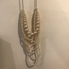 Faux Pearl Necklace From Macy’s New W Tags Macys Jewelry, Faux Pearl Necklace, Womens Jewelry Necklace, Costume Jewelry, Faux Pearl, Pearl Necklace, Jewelry Necklaces, Color White, Women Jewelry