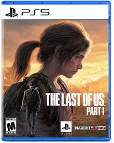 the last of us part 1 is on display in this playstation video game cover art