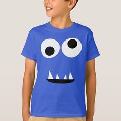 Green Adorable Personalized Monster Face Funny Kids Shirt. Available in many styles and colors. Two eyed monster with sharp teeth covers the front of this adorable shirt, sweatshirt or hoodie. A fun gift for little monster lovers. Funny Sibling Shirts, Teeth Covers, Monster Pillows, Class Dojo, Funny Toddler Shirt, Funny Kids Shirts, Face Funny, Baby Bibs Patterns, Silly Kids