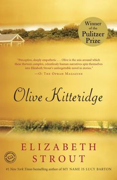 the cover of clive kitteridgee's novel, olive kiteridge by elizabeth strout