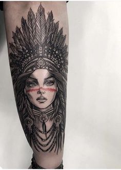 Calf Tattoo Ideas, Poland Tattoo, Headdress Tattoo, Wolf Tattoo Sleeve, Aztec Tattoo Designs, Feminine Tattoo Sleeves, Forearm Band Tattoos, Marquesan Tattoos, Aztec Tattoo