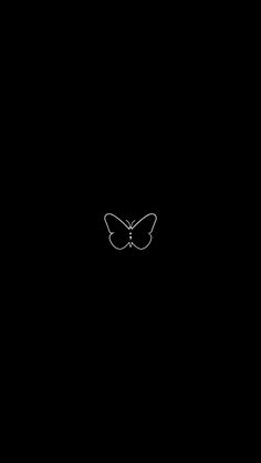 an image of a butterfly in the dark