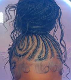 Braiding Your Own Hair, Braided Cornrow Hairstyles, Sleek Hairstyles, Bun Hairstyles, Hair Highlights, Locs