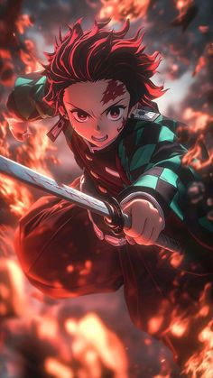 Tanjiro Kamado Wallpapers, Demon Slayer Art, Demons Layer, High Resolution Wallpaper, Anime Picture Hd, Ninja Art, 1080p Anime Wallpaper, Wolf Spirit Animal