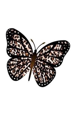 a black and white butterfly with spots on it's wings