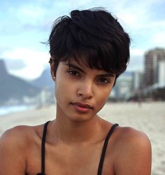 Pelo Ulzzang, 1930s Hair, Short Natural Hair Styles, Quick Hairstyles, Short Hair Styles Pixie, Short Pixie, Grunge Hair, Pixie Hairstyles, Taekwondo