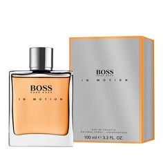 Boss In Motion By Hugo Boss 3.3 OZ 100 ML EDT For Men Hugo Boss Cologne, Hugo Boss Perfume, Armani Parfum, Men's Aftershave, Perfume Store, Masculine Scent, Luxury Cosmetics, Fragrance Spray, Narciso Rodriguez