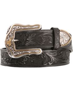 Tony Lama Westerly Ride Leather Belt - Reg & Big | Sheplers