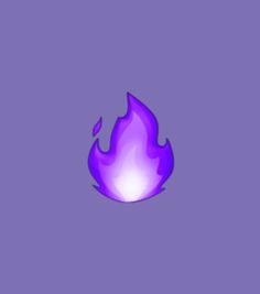 a purple fire on a purple background