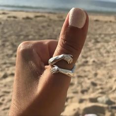 New Sterling Silver Hug Ring Bundle And Save Beautiful Boho/Hug Ring Great For All Occasions And Events. Wedding, Dinner Party, Birthday Party, Datenight, Beach Party, Pool Party Prom, Graduation, Club, Baby Shower, Day Party, Lunch Date,Church Vacation,Etc...#Poshmark #Fashion #Vacation #Ring #Boho #Bohemian #Jewelry Hug Ring, Open Cuff Ring, Gothic Chic, Hand Rings, Friendship Rings, Friendship Jewelry, Gothic Rings, Trendy Ring, Hand Ring