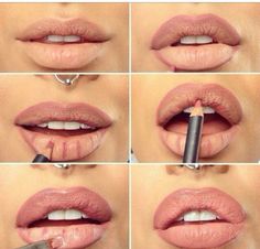 How to Apply Lip Liner Properly and Enhance Your Lips Lip Liner Tutorial, Apply Lipstick, Kylie Jenner Lips, Perfect Lipstick, Natural Makeup Tutorial, Makeup Tricks, Lip Injections