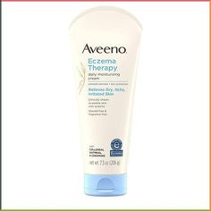 Aveeno Eczema Therapy daily moisture cream relieves dry, itchy skin caused by eczema. Made with colloidal oatmeal and ceramide, it strengthens skin's moisture barrier and is clinically shown to soothe skin with eczema. A daily skincare routine is important to help manage your eczema symptoms. This breakthrough daily cream was developed with leading dermatologists to help relieve eczema prone skin. It intensely moisturizes to help strengthen skin's natural moisture barrier, helping to prevent the Aveeno Cream, Best Lotion, Colloidal Oatmeal, Extra Dry Skin, Lotion For Dry Skin, Moisturizing Body Lotion, Moisturizing Cream, Itchy Skin, Moisturizing Lotions