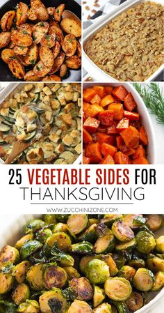 25 vegetable side dishes for thanksgiving