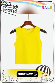 New Summer Style Women Cotton Tank Top for Ladies Multicolor Casual Tops Sleeveless Crop Tank Top Camisole 14 Colors Spring Solid Color Sleeveless Blouse, Solid Sleeveless Vest Tank Top, Sleeveless Tank Top For Summer, Sleeveless Solid Color Summer Tops, Summer Sleeveless Vest In Solid Color, Solid Color Sleeveless Summer Vest, Trendy Solid Color Summer Tank Top, Trendy Sleeveless Solid Color Top, Trendy Yellow Sleeveless Top