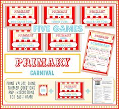 the printable game for primary and secondary school students to play with their family's favorite games