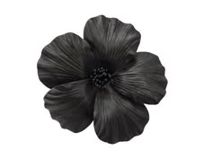 "M&S Schmalberg 5\" Black Leather Millinery Hibiscus Wired Fabric Flower Brooch Pin Genuine M&S Schmalberg Flower Hand-Made in New York City Garment District, Since 1916 https://www.customfabricflowers.com Want to see our factory at work? https://bit.ly/2o6iAZF As Seen in The NY Times! https://bit.ly/2nwvrHI ----------------------------------- Welcome to the Official M&S Schmalberg Etsy Shop! All of our Custom Fabric Flowers are hand made in our New York City garment district factory Black Flower Wedding, Black Flowers Aesthetic, Fabric Flower Pins, Fabric Flower Brooch, Flower Icons, Flower Handmade, Flower Therapy, Hand Dyed Silk, Black Flowers