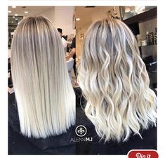 Highlights On Hair, Hairstyles And Colors, Hairstyle Tips, Ombre Hair Blonde, 50 Hair, Curl Hair, Blonde Hair Looks, Peinados Fáciles Para Cabello Corto, Hair Color For Women