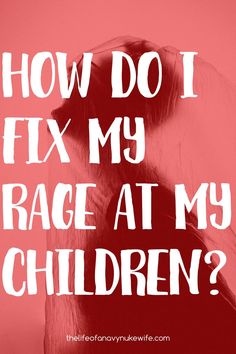 the words how do i fix my race at my children? on a pink background