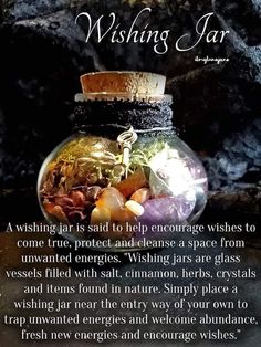 Wish Jar, Witchy Women, Witchcraft Magic, Spell Jars