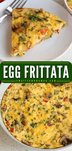 Your Mother's Day food ideas must have this easy egg recipe! It's a welcome site at your Mother's Day brunch at home. With an assortment of veggies and sometimes bacon, ham, and cheese, this classic Egg Frittata is so tasty! Egg And Cheese Frittata, Fritata Recipe Breakfast Easy, Easy Egg Frittata, Valencia Diet, Easy Egg Recipe, Egg Frittata Recipes, Frittata Recipes Breakfast, Fritata Recipe, Zucchini Mushrooms