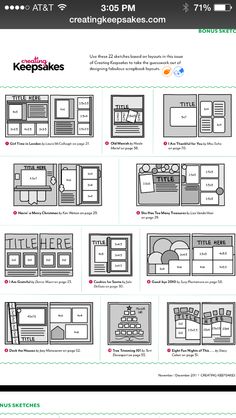 an image of a page with instructions on how to use the layout for a website